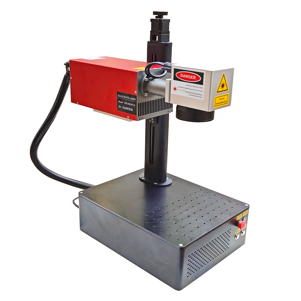 Glass Print Photo Projection Jewelry Machine On Glass Portable Uv-laser-marking-machine 5W Uv Fiber Laser Marking Machine