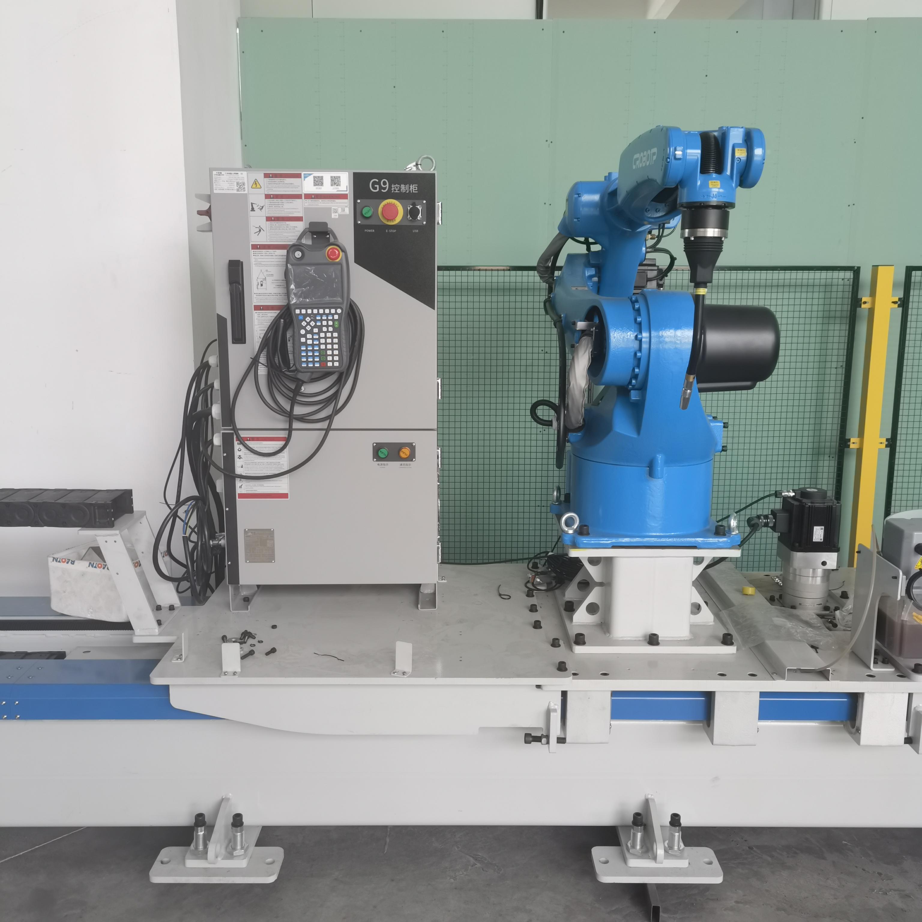 ES Laser Automatic Fiber Laser Welding Robot Compact Structure High Precision High Speed High Expansibility Easy Operation High