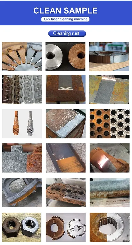 Laser cleaning application details