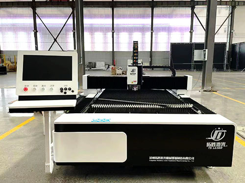 Tuosheng Carbon Sheet Metal Fiber Laser Cutting Machine Single Table High Power Laser Cutter for Stainless Steel