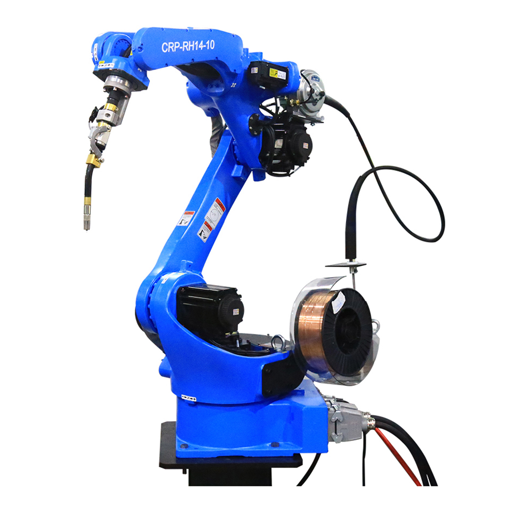 Robotic Welding Workstation With Automatic Welding Robot Laser Seam Tracking MIG System Positioner Production Good Price