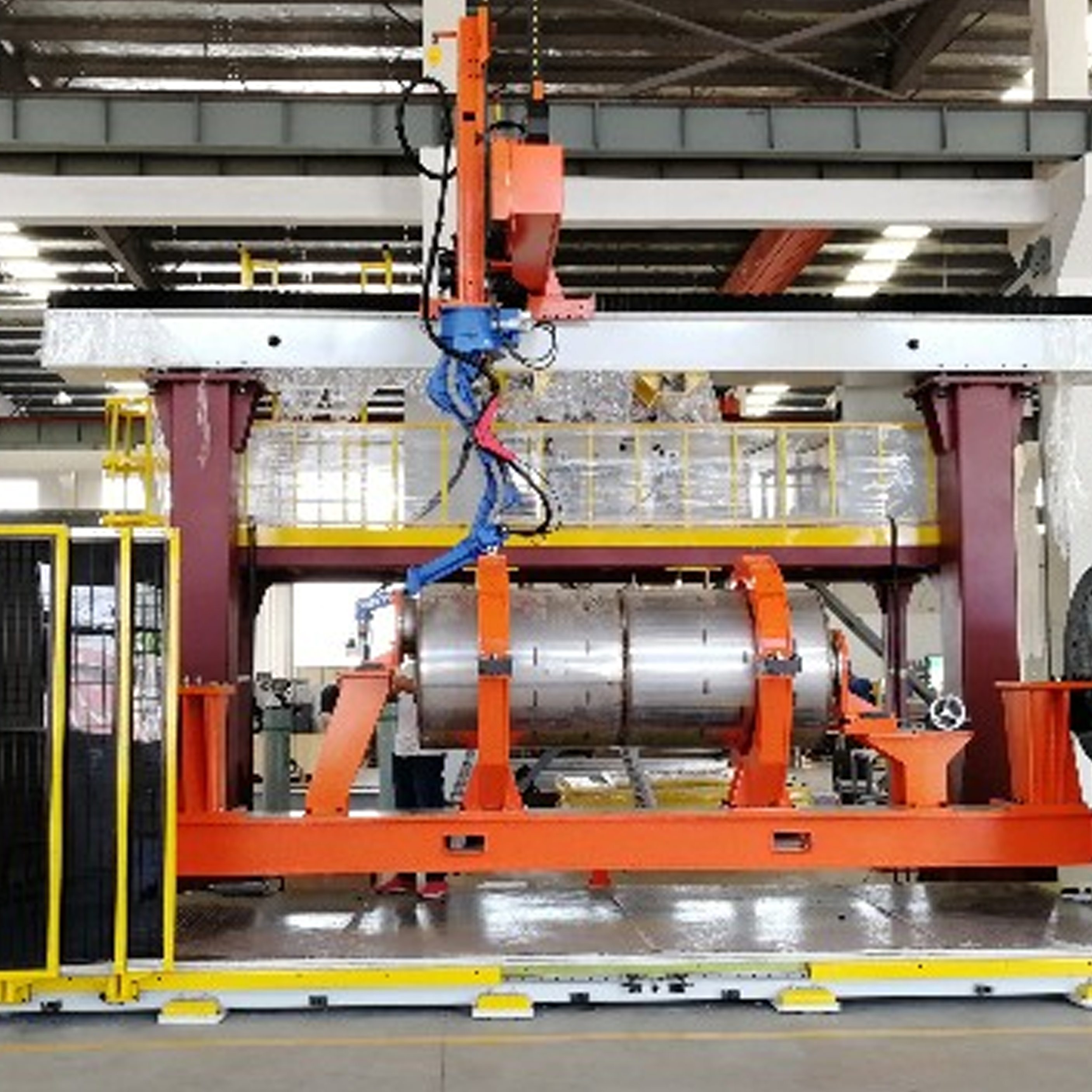 6 Axis Robotic Arm With Laser Welding Capability For Metals Such As Stainless Steel And Aluminum