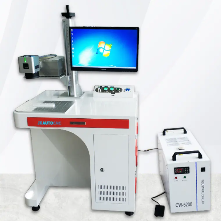 JX Desktop Laser Affordable Price Fiber Marking Laser UV Marking Desktop UV Laser Marking Machine