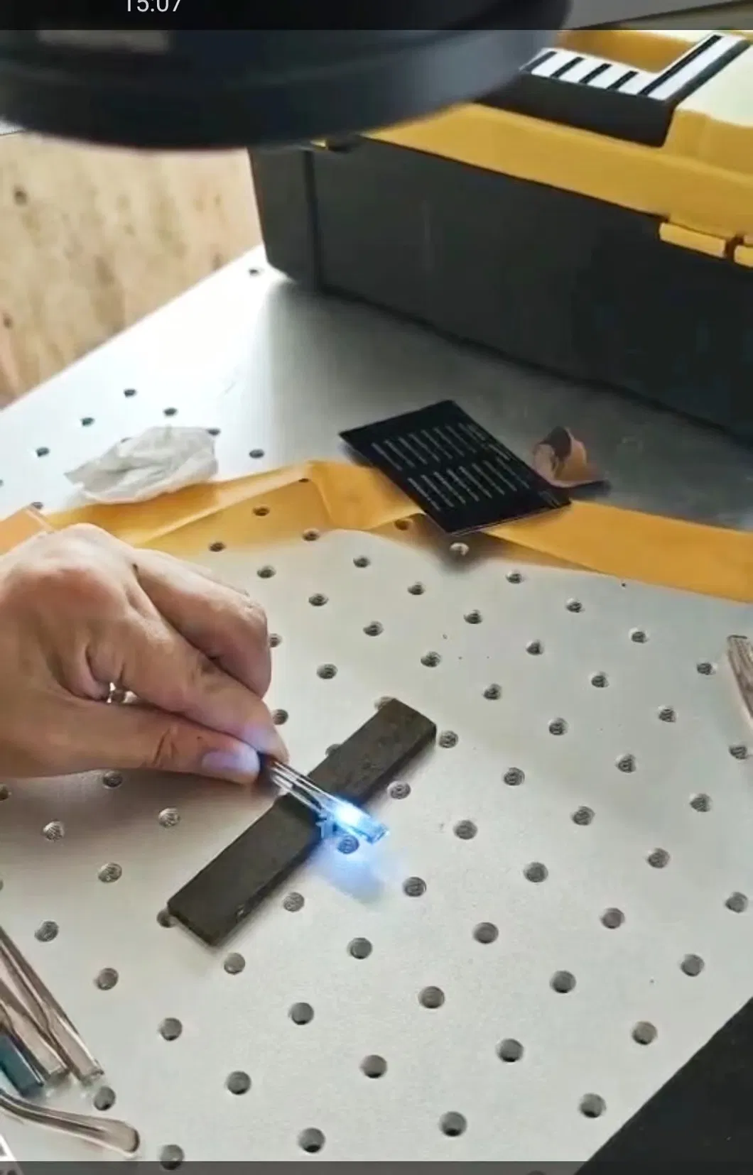 High precision UV laser sample detail 2