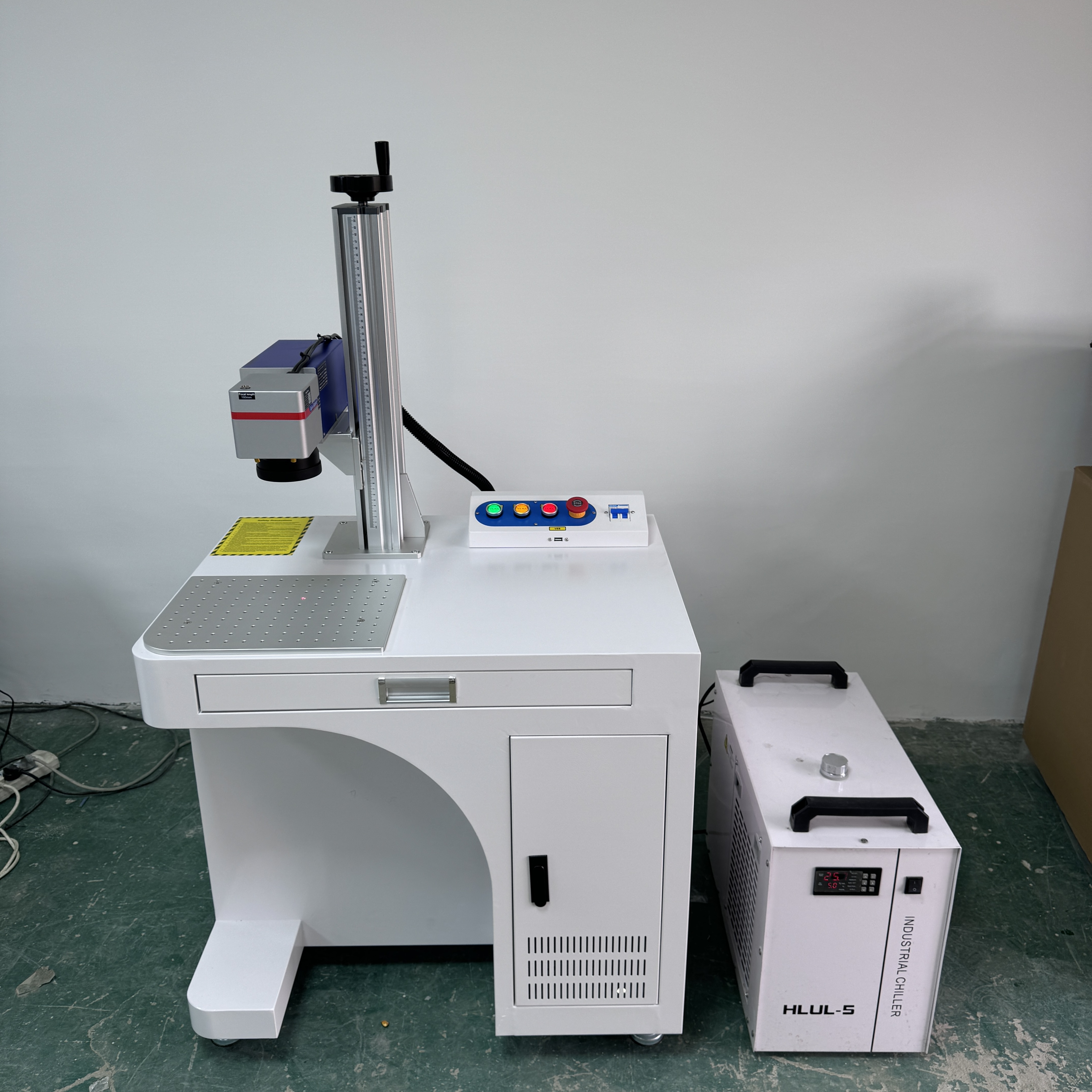 Cabinet Type UV Laser Marker 5W 10W Fully Enclosed UV Laser Engraving Machine for Logo QR Code Printing