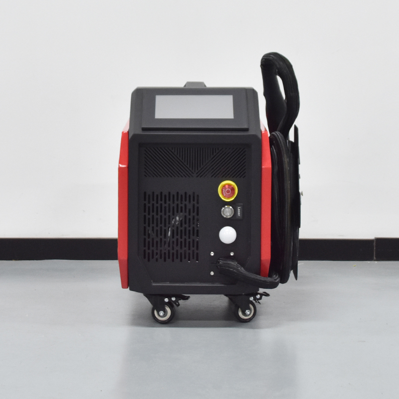 MAX JPT Series Continuous Wave 1000W Laser Cleaner for Railway Track Component Maintenance Welding Surface Preparation