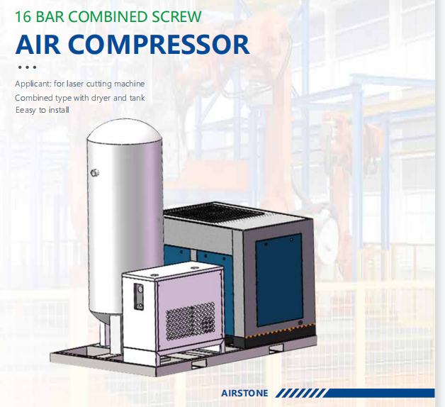 All in One Screw Air Compressor Type C