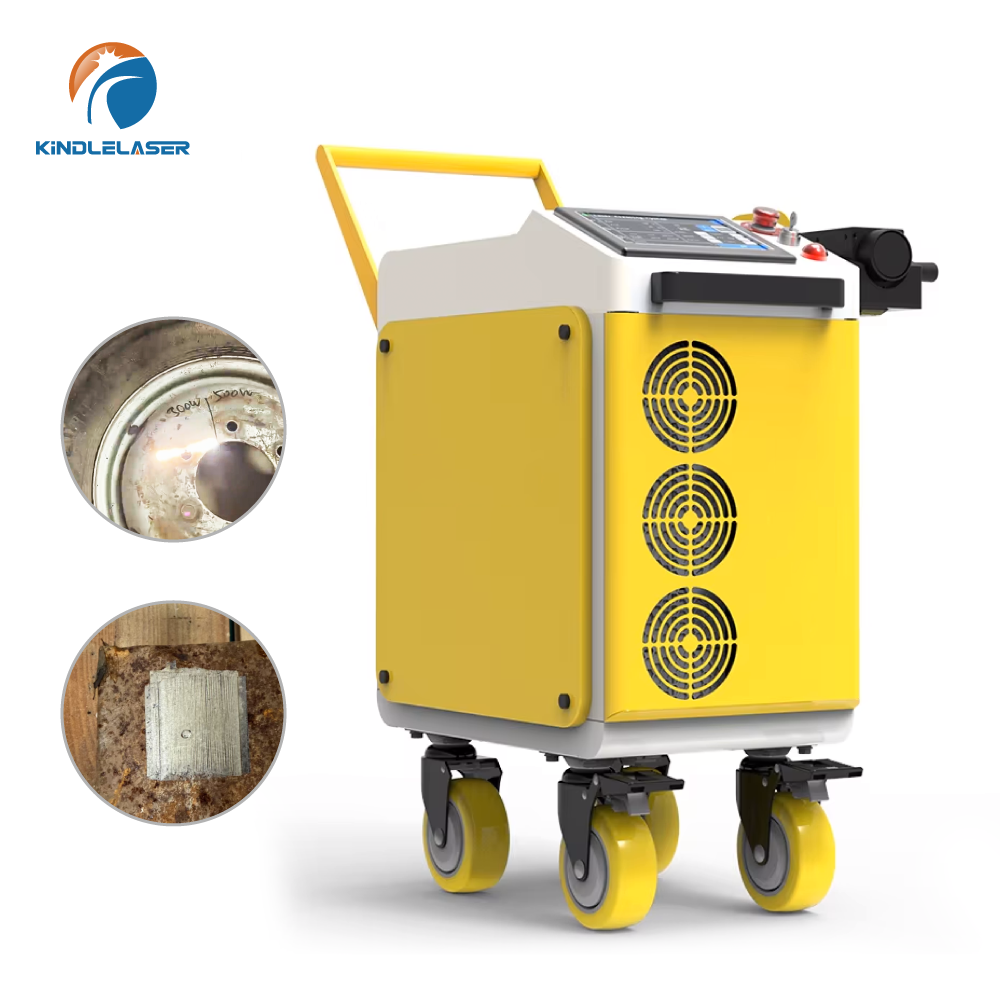 Pulse Laser Cleaning Machine For Mold Factory Mold Cavity Rust Oil Carbon Deposit Removal And Tool Maintenance