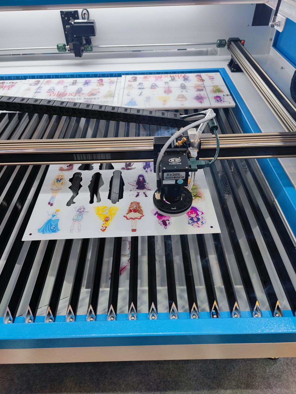 Laser Frame Structure