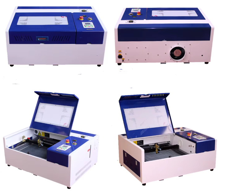 4040 CO2 Laser Engraving/Cutting Machine 60W/40W High Safety Energy Saving Water-Cooled for Wood Multifunctional Eco-Friendly