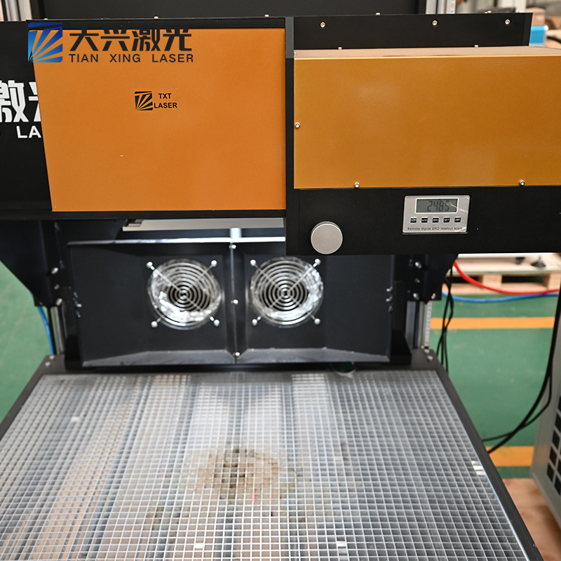 150W 3D Dynamic RF CO2 Laser Laser Marking Engraving Printing Machine for Shoes Leather PU Wood Jeans Large Format 3D Dynamic Focusing CO2 Galvo Laser Marking