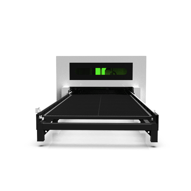 Advanced Closed Type Fiber Laser Machine 3015 High Power for Safe Mass Production and High Volume Thick Plate Cutting