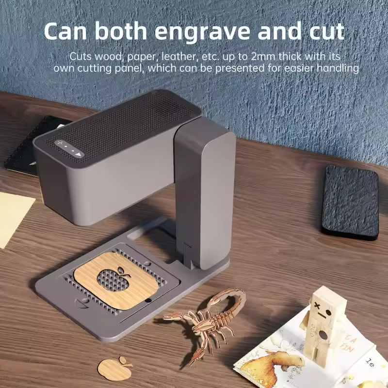 Portable Engraving Laser Machine Desktop Wood Leather Plastic Acrylic Ceramic Engraver Equipment Mini Laser Engraving Machine