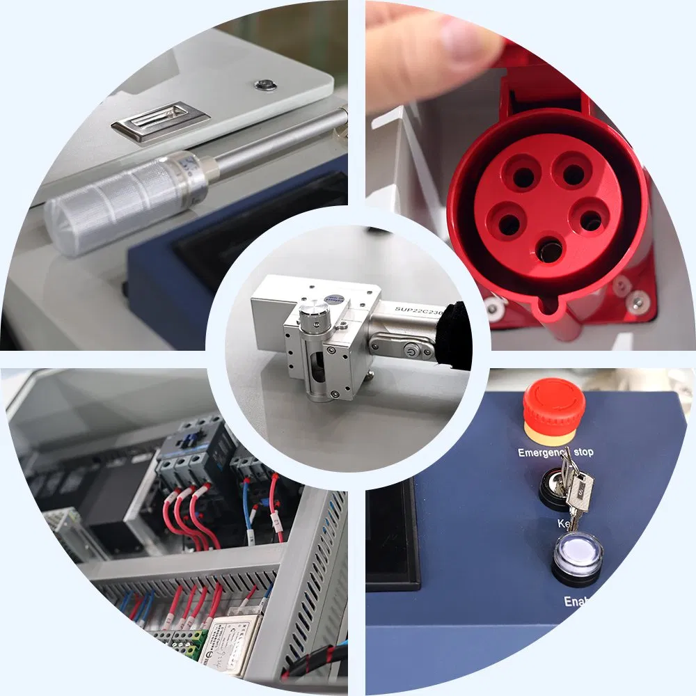 Dmk 1000W 1500W Water Cooling Handheld Rust Removal Cleaning Machine 2000W 3000W Portable Laser Rust Remover Machine Cleaner Machine Cw Laser