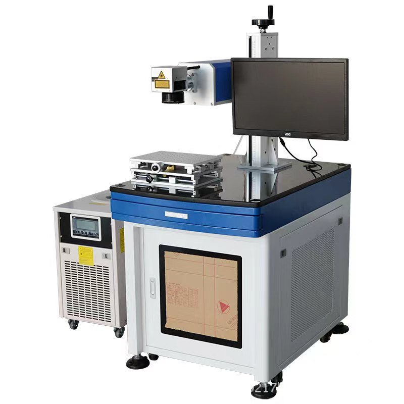 Ra 3D Galvo UV Mopa Laser Engraving Machine / 0.005mm Ultra-Fine Marking Equipment / Metal and Non-Metal