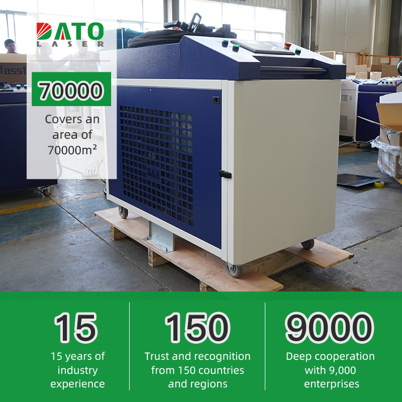 Laser Cleaning Machine Continuous Wave Handheld Laser Cleaning Machine Portable Fiber Laser Cleaning Machine