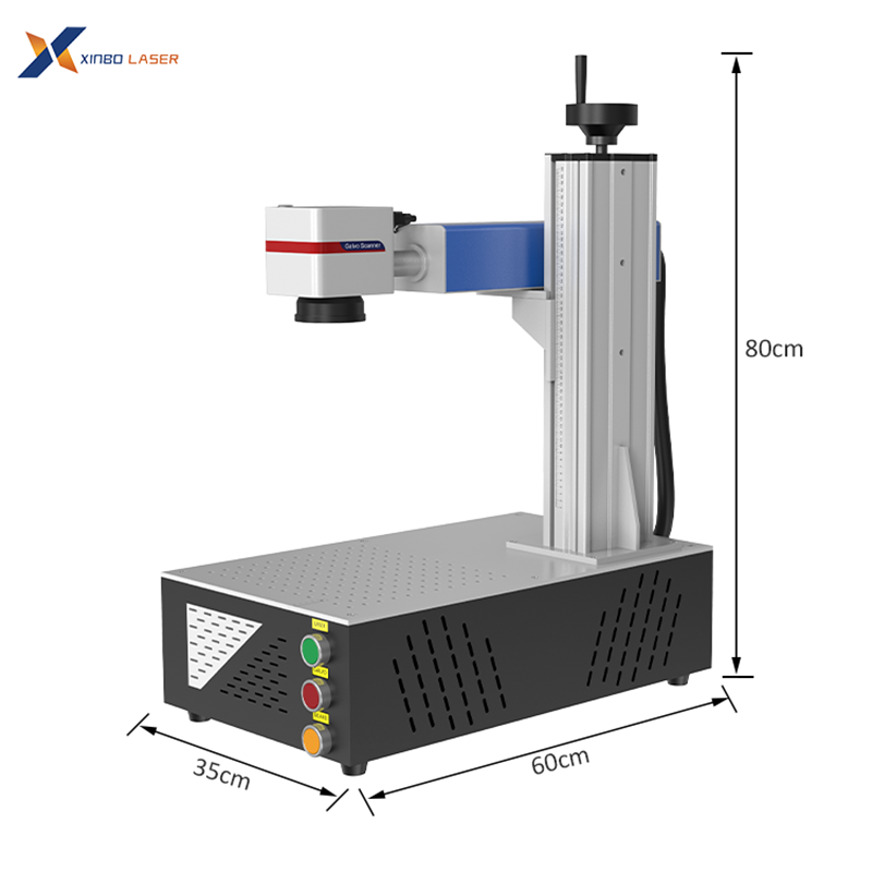 3W/5W/10W Motorized 355nm UV Laser Engraving and Marking Machine Suitable for Crystal Plastic PVC Glass with Wooden Packaging