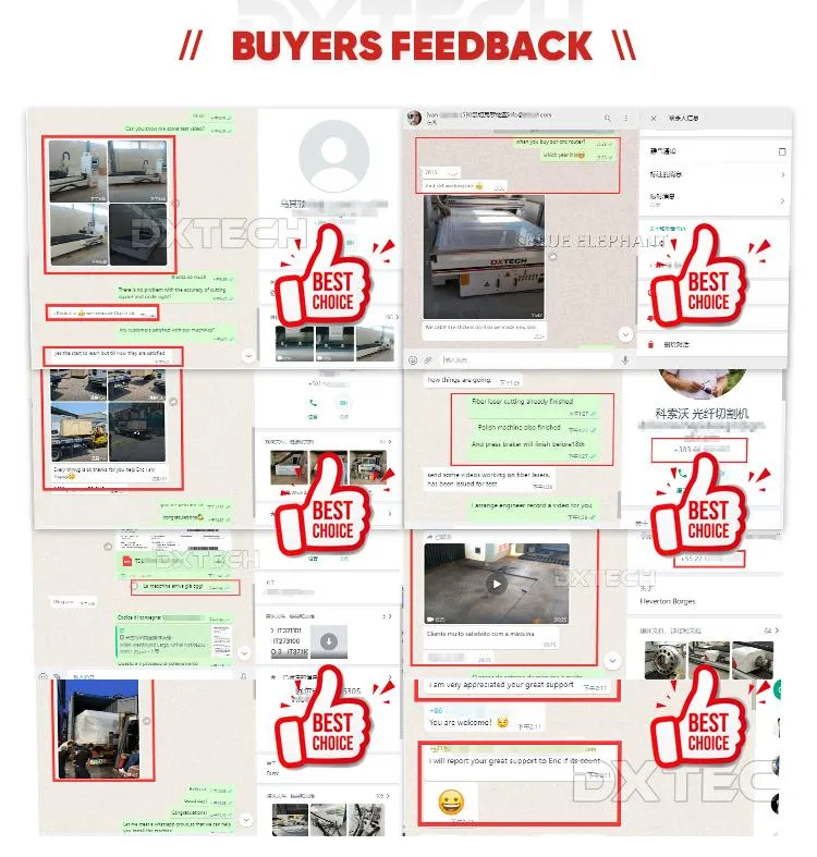 Client Feedback of Fiber Laser Machine