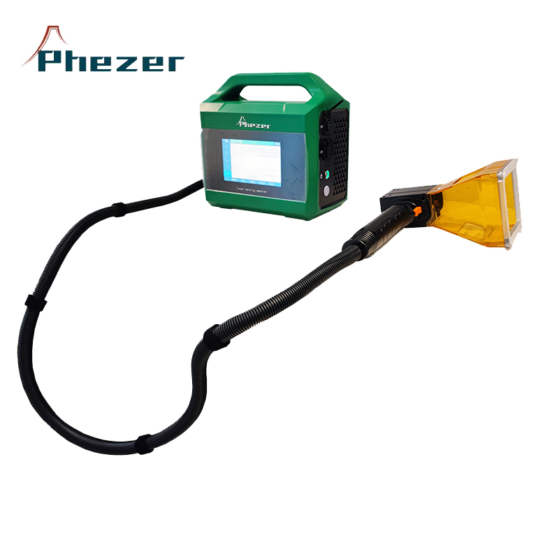 China Fast Speed Portable Fiber Laser Marking Machine Hand Held Laser Cutting Machine for Metal Aluminium Steel Glass