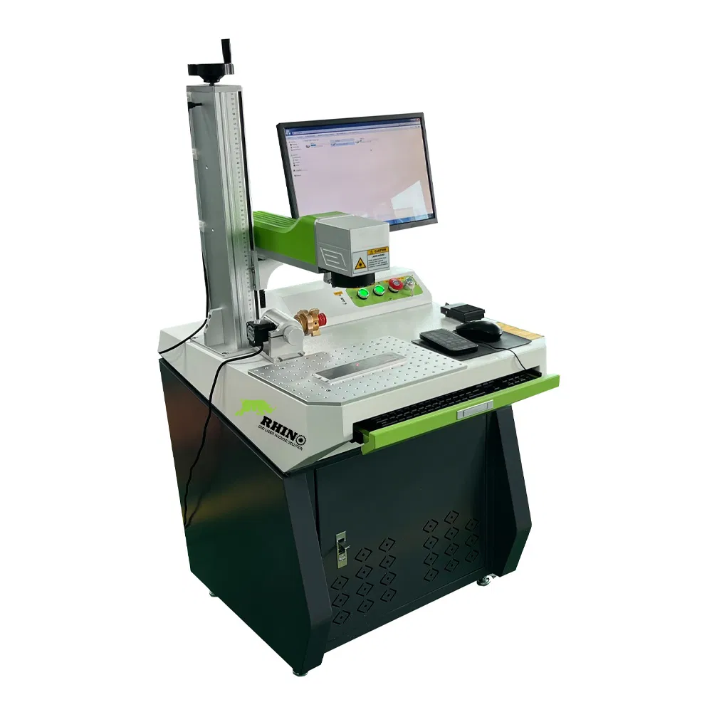 2.5D 3D Class1 CE 20W 30W 50W 60W 100W Desktop Fiber Laser Marking Marker Machine Deep Engraving for Metal Aluminum Brass Gold Silver Jewellery Relief