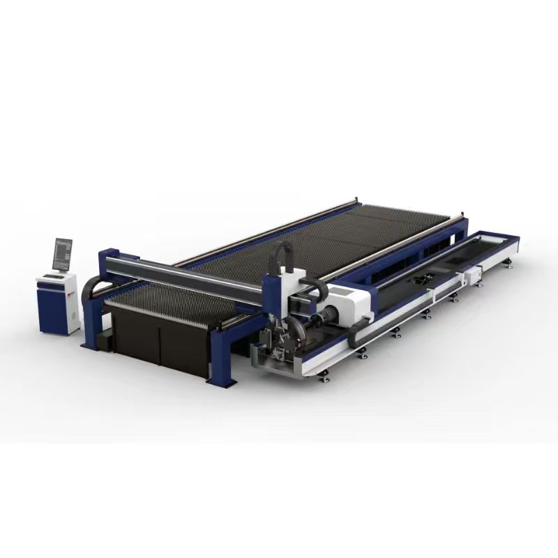 2025 CNC Fiber Laser Cutting Machine Gantry Type For Sheet Metal Pipe Tube Plate Laser Cutting Sheet Pipe Supports AI 3D
