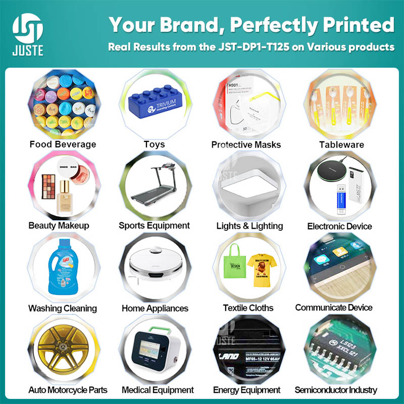 UV Curing Ink Pad Printer 6 Color Round Work Table Single Aluminium Digital Pad Printing Machine for Substrate Skateboard Wheel