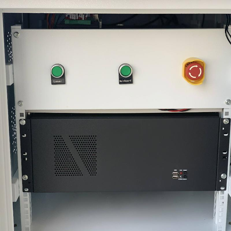 3D UV Laser Marking Machine with 2.5D High Precision, High Speed, and Rotation Function Forglass, Wood, Metal, and Leather