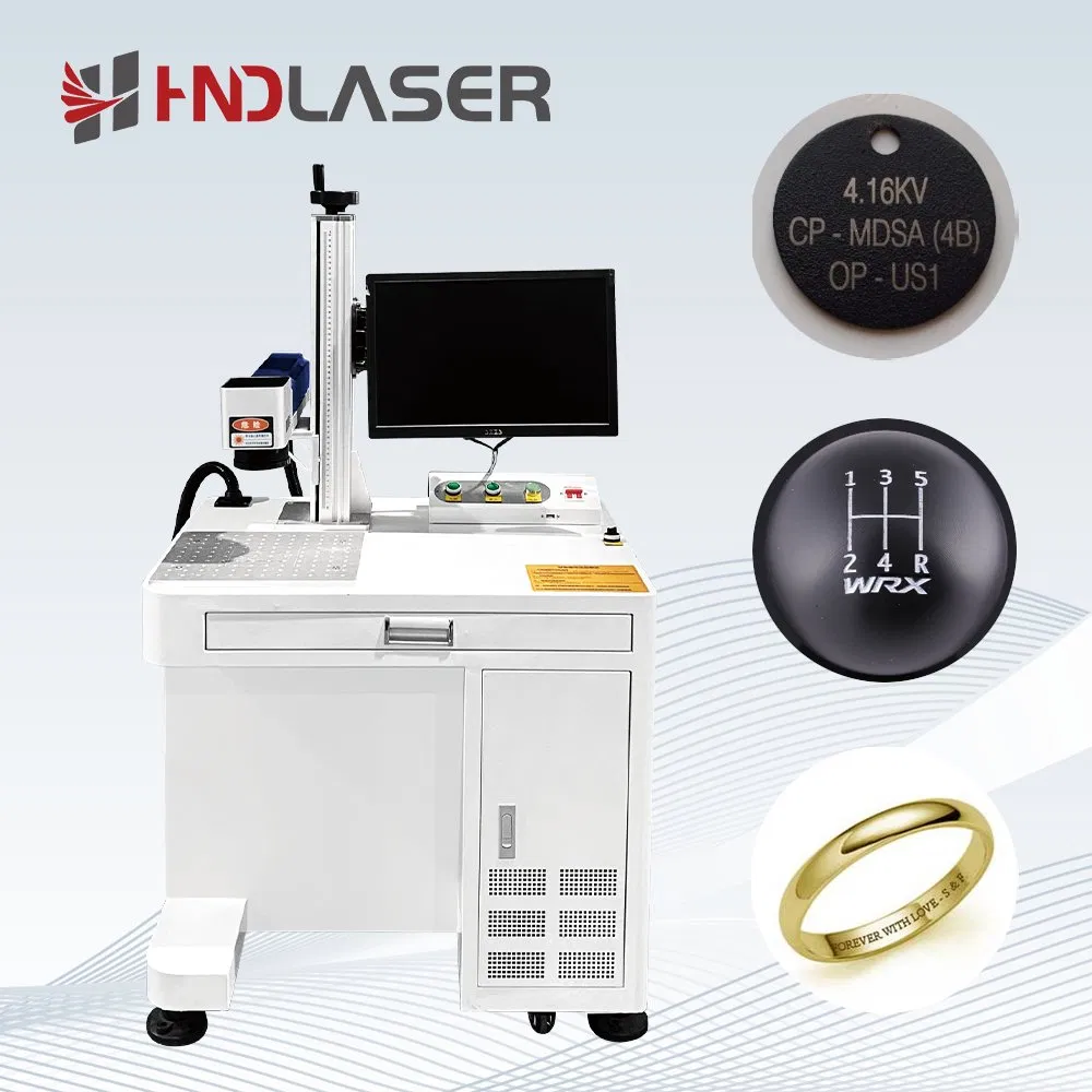 30W 50W 100W 200W CNC 3D Portable Engraver Marker Stone Metal Glass Jewelry Aluminum Fiber Galvo Laser Marking Engraving Coding Ecthing Engrave Machine Price