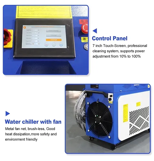 Laser Cleaning Machine Portable Handheld Fiber Laser Cleaner 4