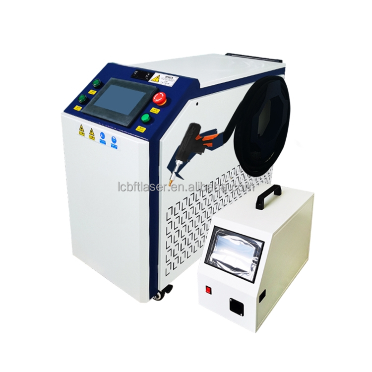 Laser Cleaning Machine Welder Continuous Wave Steel Fiber Laser Welding Machine 4 in 1 Function