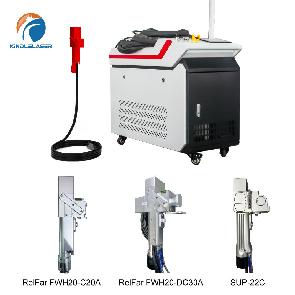 CE Certified Rust Removal 1000W 2000W 3000W Portable Laser Cleaning Machine Fiber Continuous Cleaner Laser Cleaner