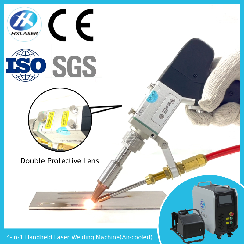 China CNC 1500W Mini 4 in 1 Laser Welder Portable Handheld Fiber Laser Welding Cleaning Cutting Machine for Metal Stainless Steel with Factory Price