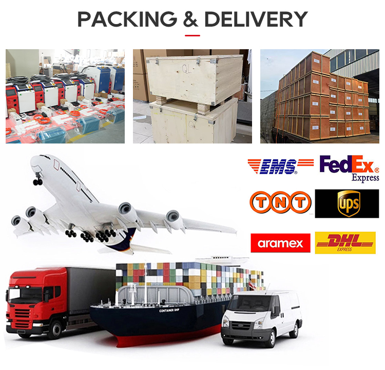 Industrial wooden case package for delivery