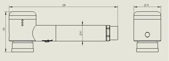 Laser Path Lens
