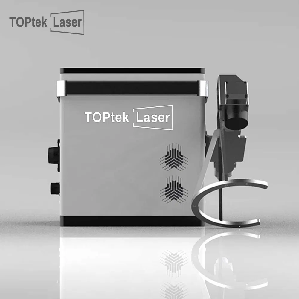 20W 30W 50W Split Mini 3D CNC Portable Logo Business Card Marker Engraver Printer Fiber Laser Galvo Metal Plastic Glass Label Marking Printing Engraving Machine