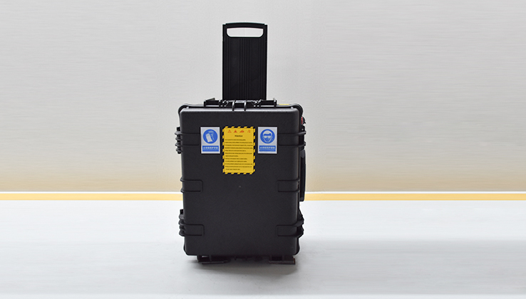Pulse Laser Cleaning Machine Front view