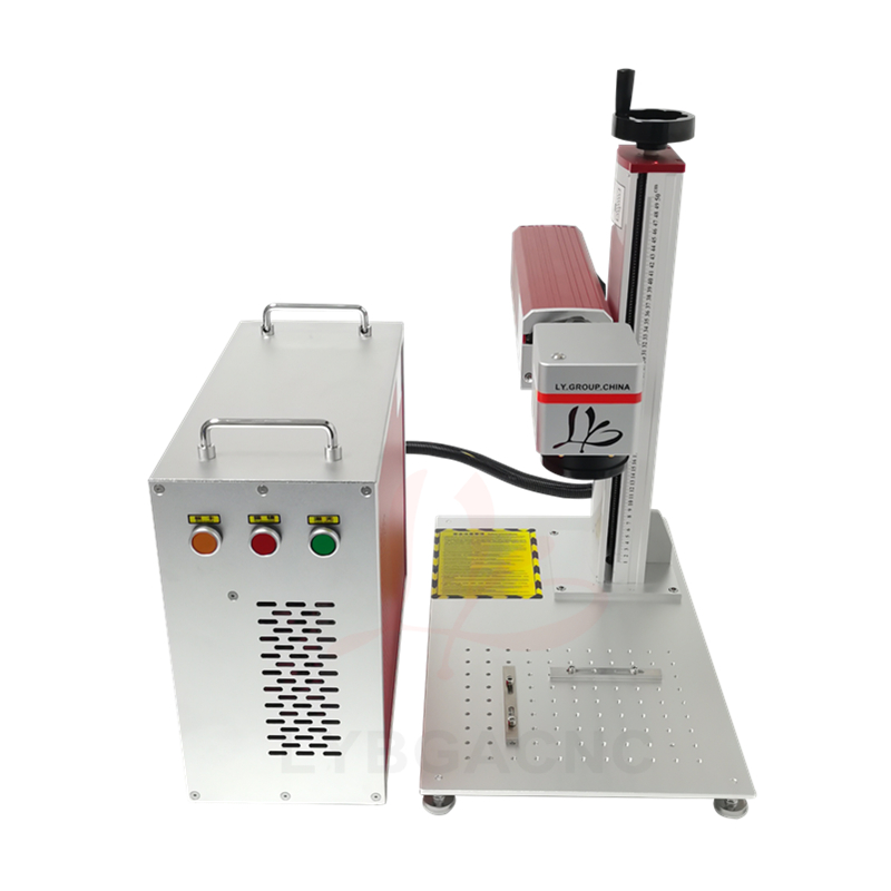 LY Desktop Portable Mini Purple Cold Light UV 30W 60W 100W Laser Marking Machine for Non-Metal Wood Acrylic Leather Paper