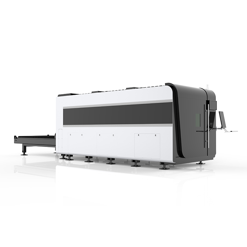 High Power Automatic CNC Fiber Laser Cutting Machine with Cypcut Control for Steel/Aluminum Metal Plate Cutting AI/PLT Supported