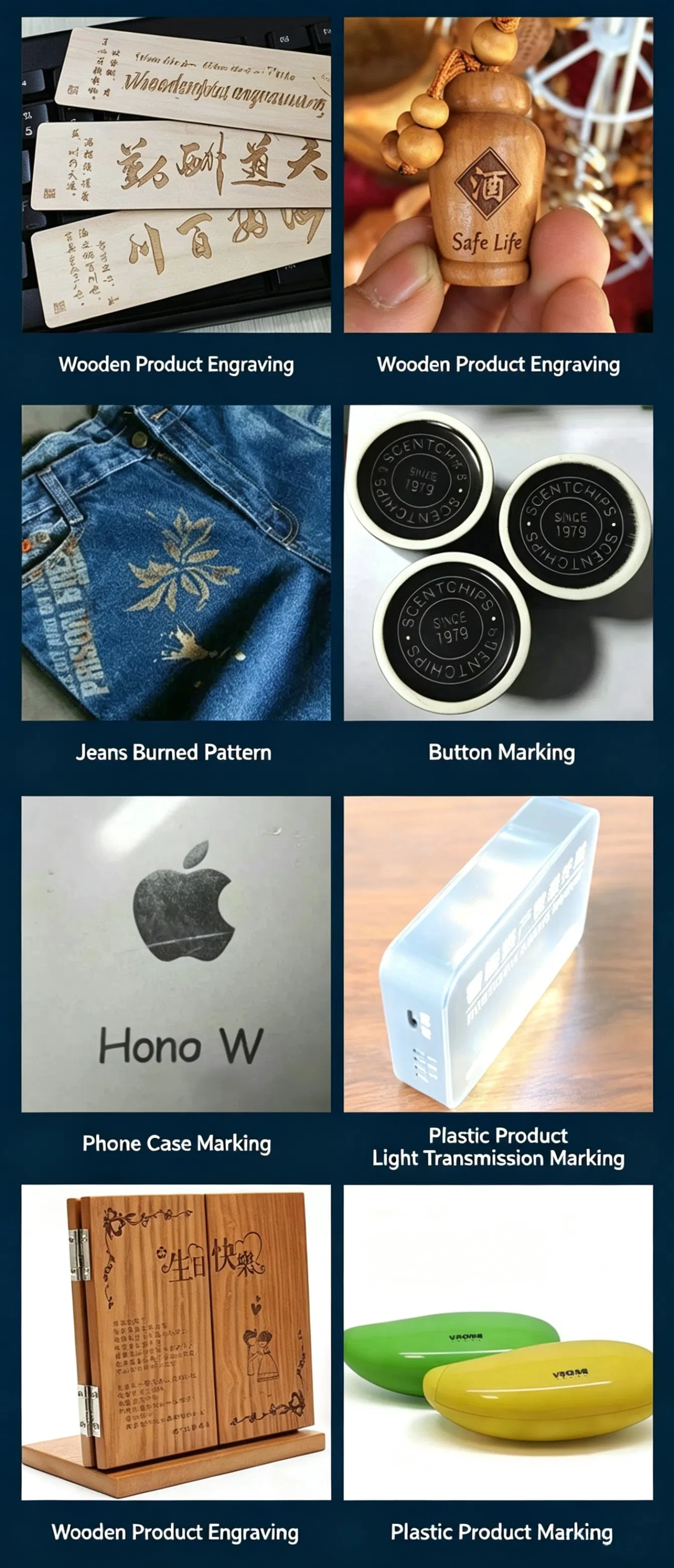 Multi-material Precision Laser Processing