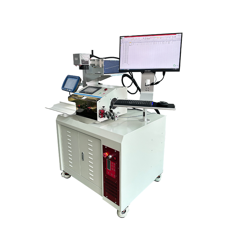 Automatic Wire Stripping Cutting And UV Laser Marking Machine