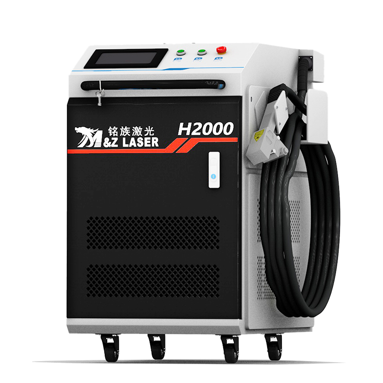 New Portable Fiber Laser Cleaning Machine for Stainless Steel &amp; Aluminum 2000W/3000W Dust &amp; Rust Removal