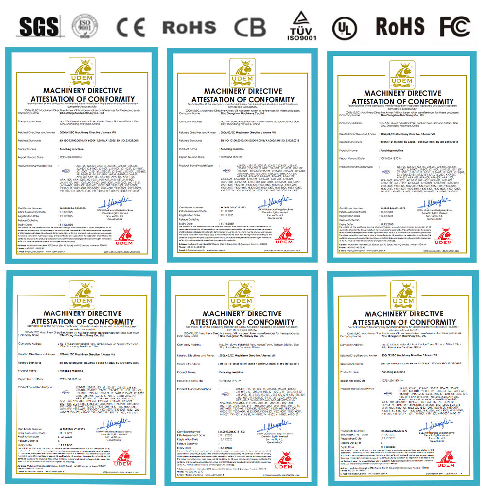 Certifications