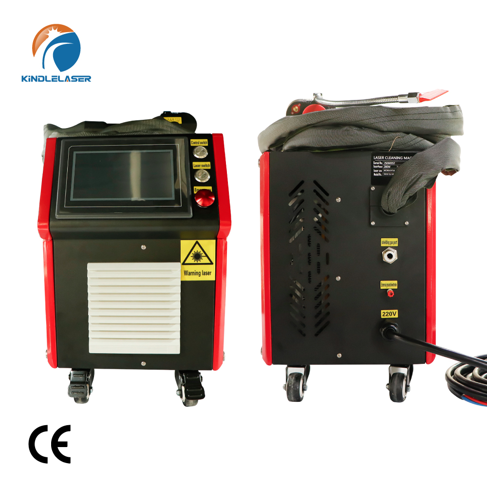 Pulse Laser Cleaning System For Rust Removal Paint Stripping And Surface Restoration