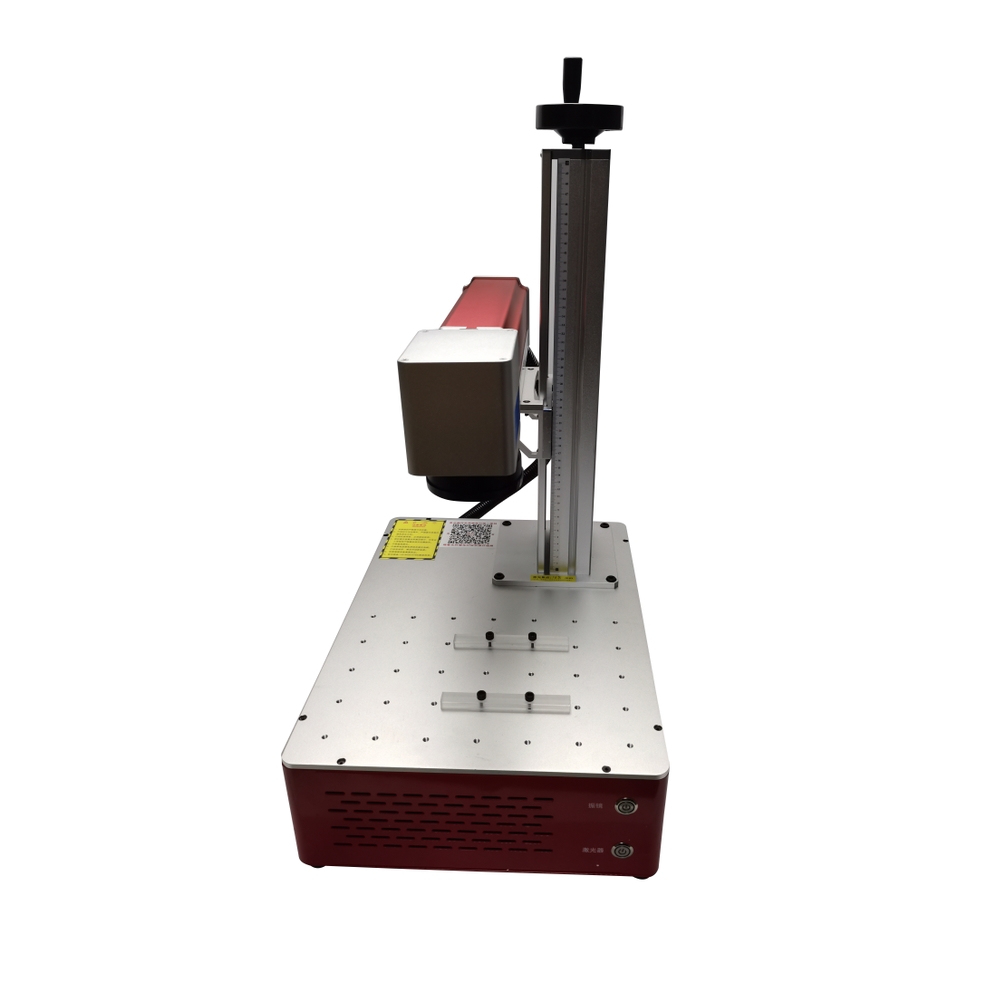 50W RAYCUS JPT MOPA Desktop Mini Fiber Laser Marking Machine 30W Laser Engraver 20W Nameplate Engraving Metal Carving