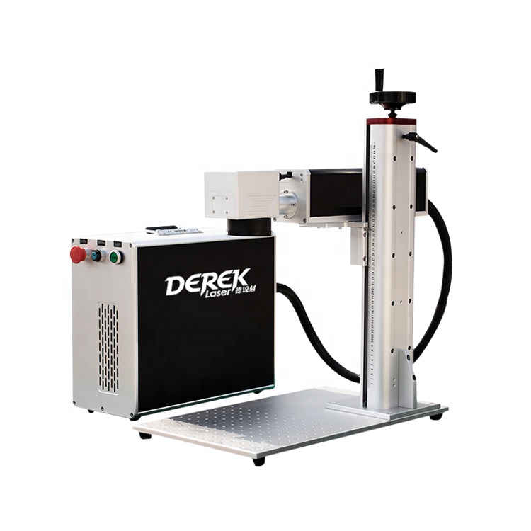 High Speed High Precision 50W-100W Fiber IPG/JPT Source Core Engine Galvo Laser Marking Machine Air New DXF for Restaurant Hotel