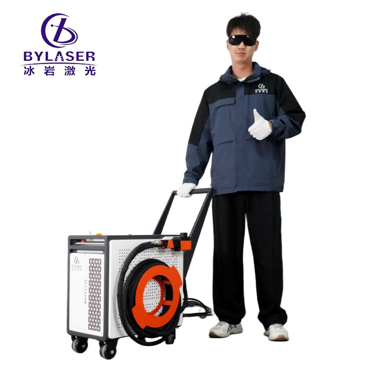 Handheld Fiber Laser Cleaner 1500W 2000W 3000W | Air or Water Cooled Continuous Wave | Rust Paint Coating Removal | CE Certified