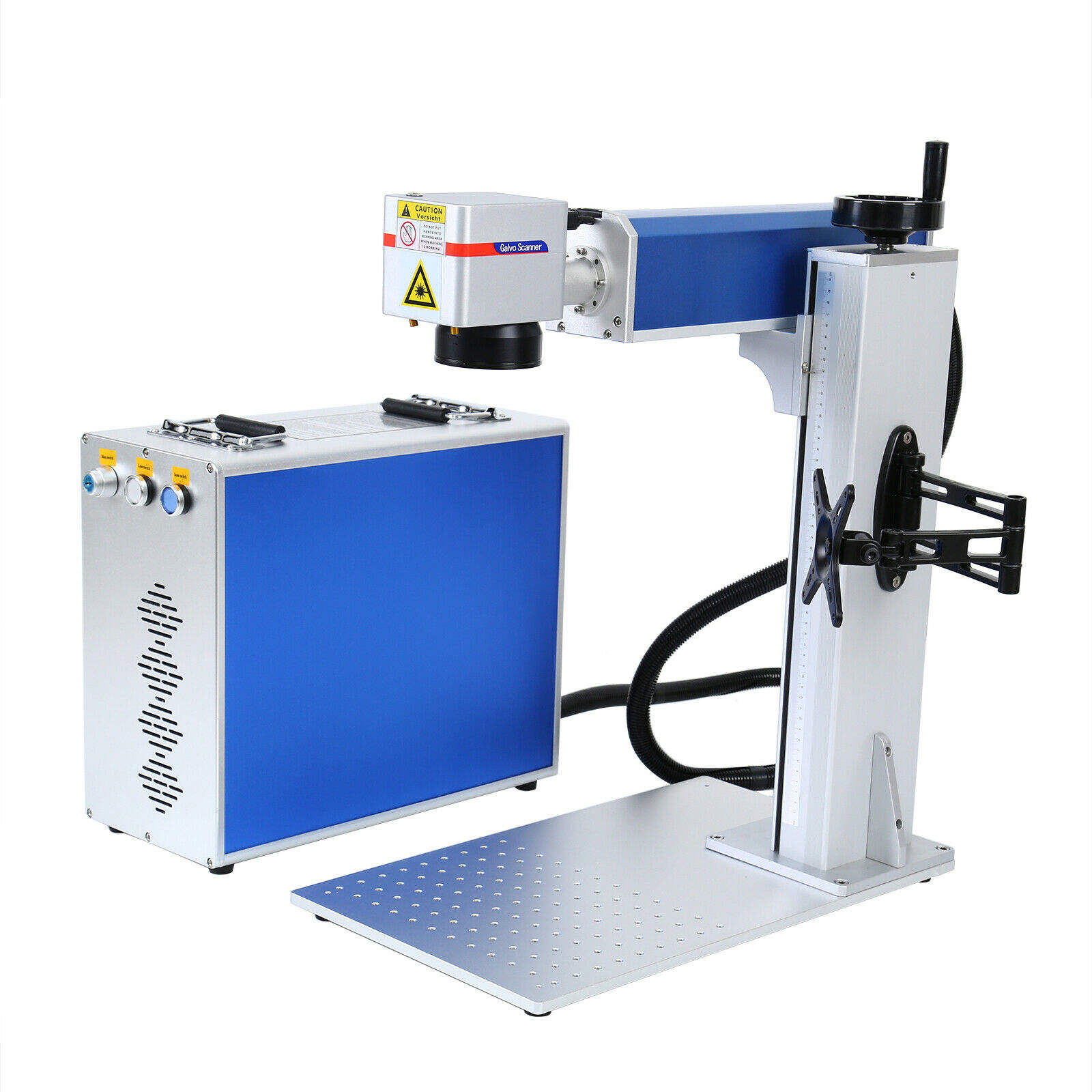 Factory Price 30W 50W 100W Raycus JPT GZ Metal marking Fiber Laser Engraving Machine for Metal Rings and Jewelry Marking