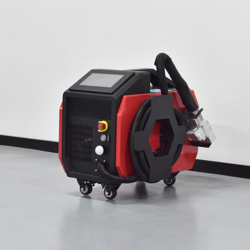MAX JPT Series Continuous Wave 1000W Laser Cleaner for Railway Track Component Maintenance Welding Surface Preparation