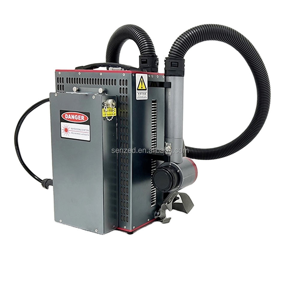JPT Backpack Pulse Laser Cleaner Machine for Metal Wood Paint Rust &amp; Stone