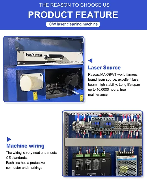 Laser Cleaning Machine Portable Handheld Fiber Laser Cleaner 3